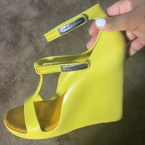 LOUIS Vuitton Vintage Wedge Sandal